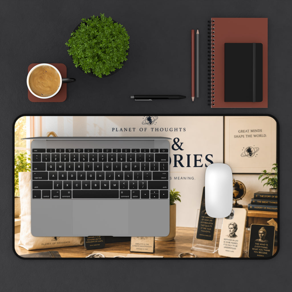 Gifts & Accessories Desk Mat 12*22 — Retro Library ("Gifts & Accessories" Typography Design)
