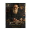 Tolstoy Portrait Puzzle - 252 Pcs - Vert. — Literary Quote Jigsaw (110/252/520/1014 pc)