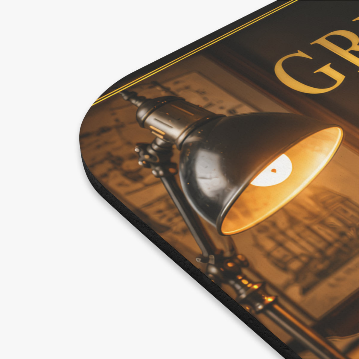 Great Minds Mouse Pad — Inspirational Desk Mat Featuring Famous Thinkers (Socrates, Newton, da Vinci, Curie, Tesla)