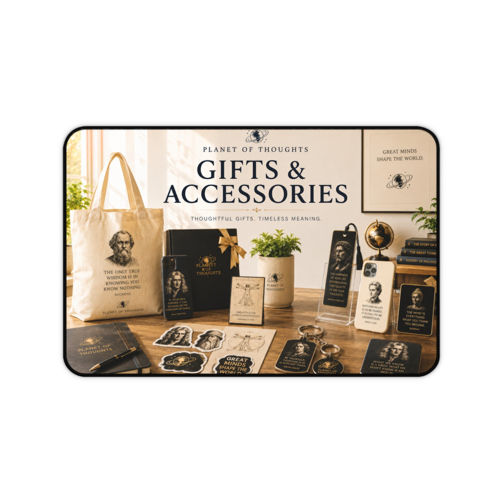 "Gifts & Accessories" Desk Mat - 12*18 — Office Vintage Literary "Gifts & Accessories" Office Mouse Pad