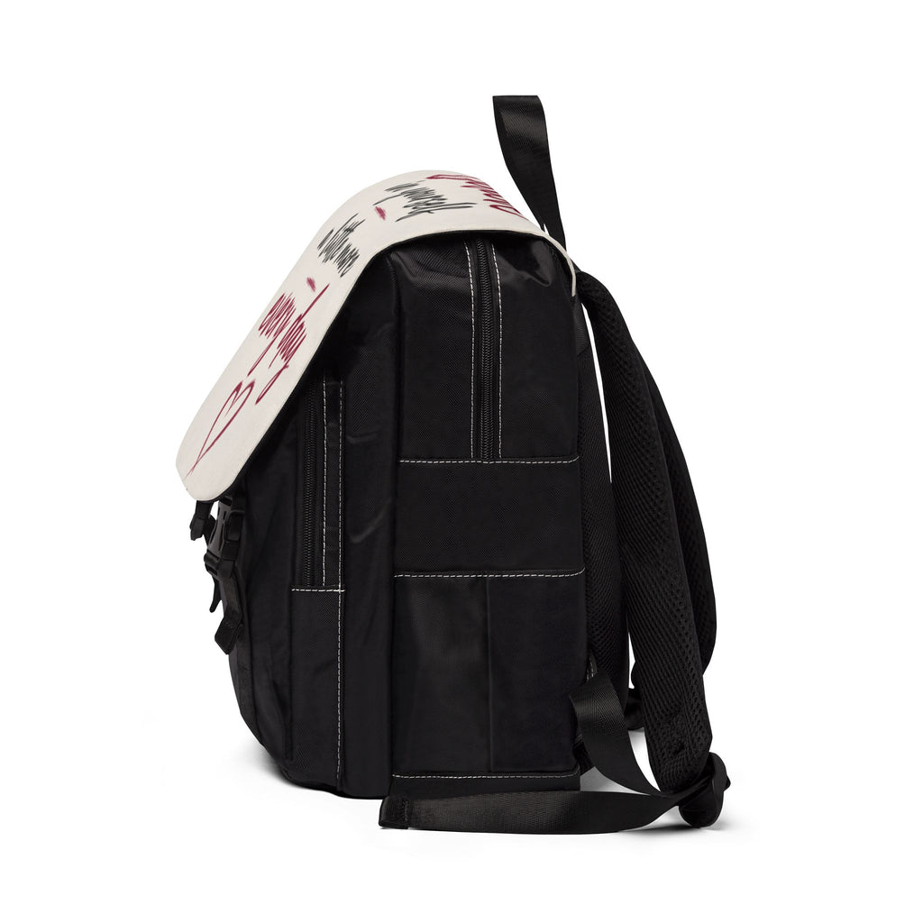 Backpack — "Love Yourself a Little More Every Day" Inspirational Shoulder Backpack