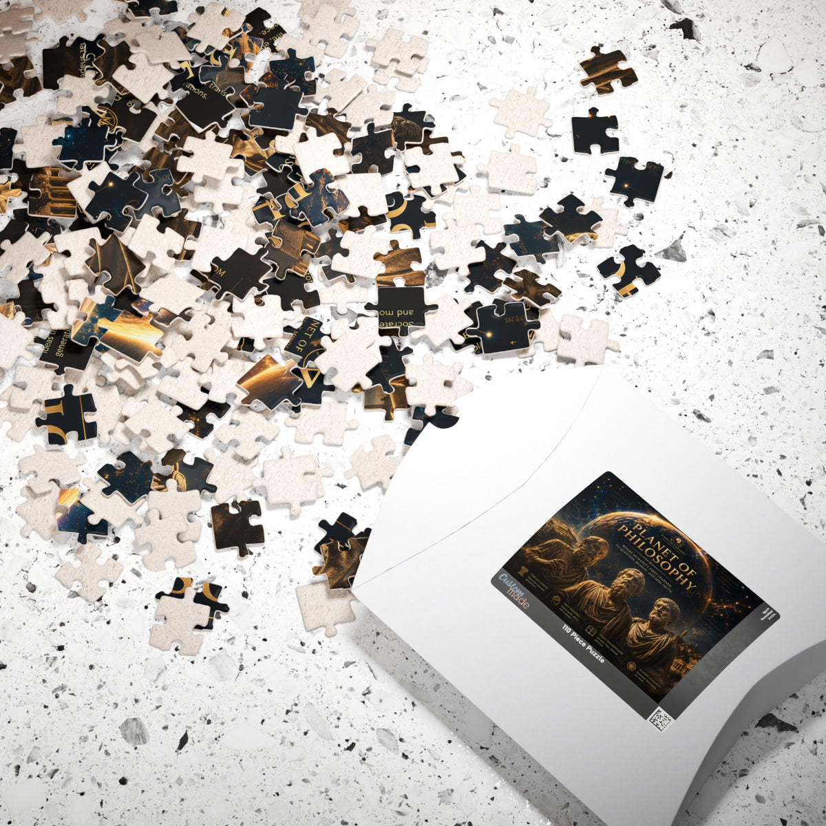 Planet of Philosophy Jigsaw Puzzle - 110 Pcs - Hor. — Classical Philosophers 110/252/520/1014-Piece