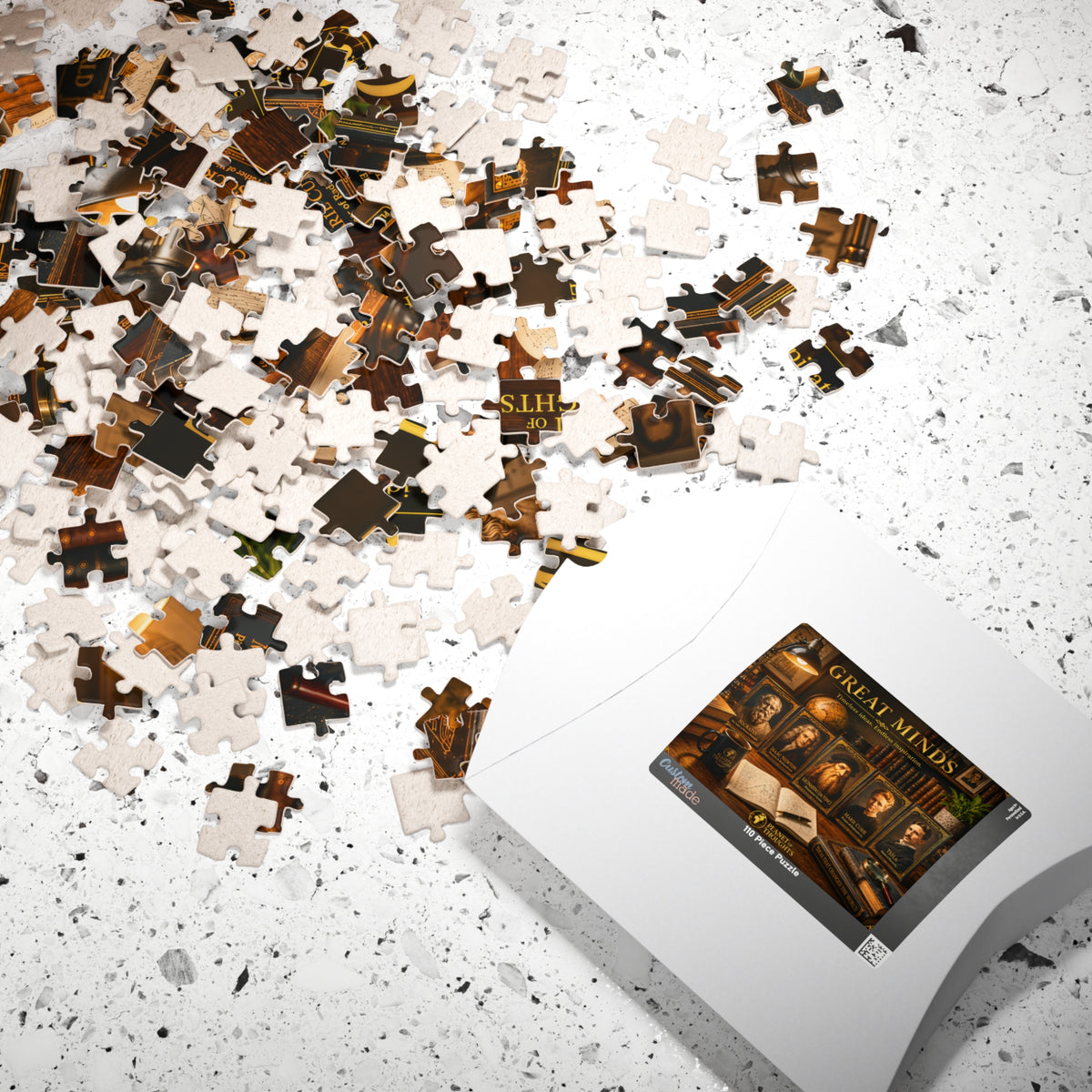 Great Minds Jigsaw Puzzle - 110 Pcs - Hor. — Famous Inventors & Scientists Collage (110–1014 pcs)