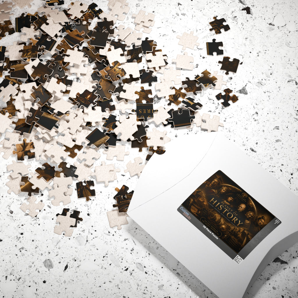 Planet of History Jigsaw Puzzle - 110 Pcs - Hor. — Historical Leaders Collage (110/252/520/1014 pcs)