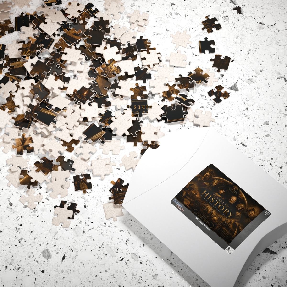 Planet of History Jigsaw Puzzle - 110 Pcs - Hor. — Historical Leaders Collage (110/252/520/1014 pcs)