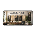 Wall Art Inspirational  Desk Mat - 16*32 — Motivational Gallery Desk Pad