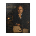 Berners-Lee Portrait Puzzle - 110 Pcs - Vert. — Inspirational Tech History Jigsaw (110/252/520/1014 pcs)