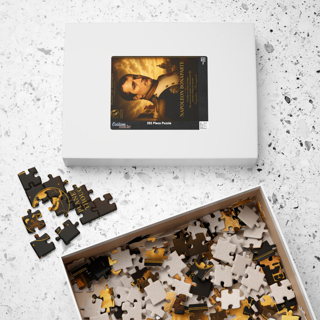 Napoleon Bonaparte Portrait Puzzle - 252 Pcs - Vert. — Historical Figure Jigsaw (110/252/520/1014 pcs)