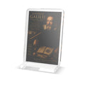 Galileo Galilei Acrylic Standee — Historical Scientist Desk Display
