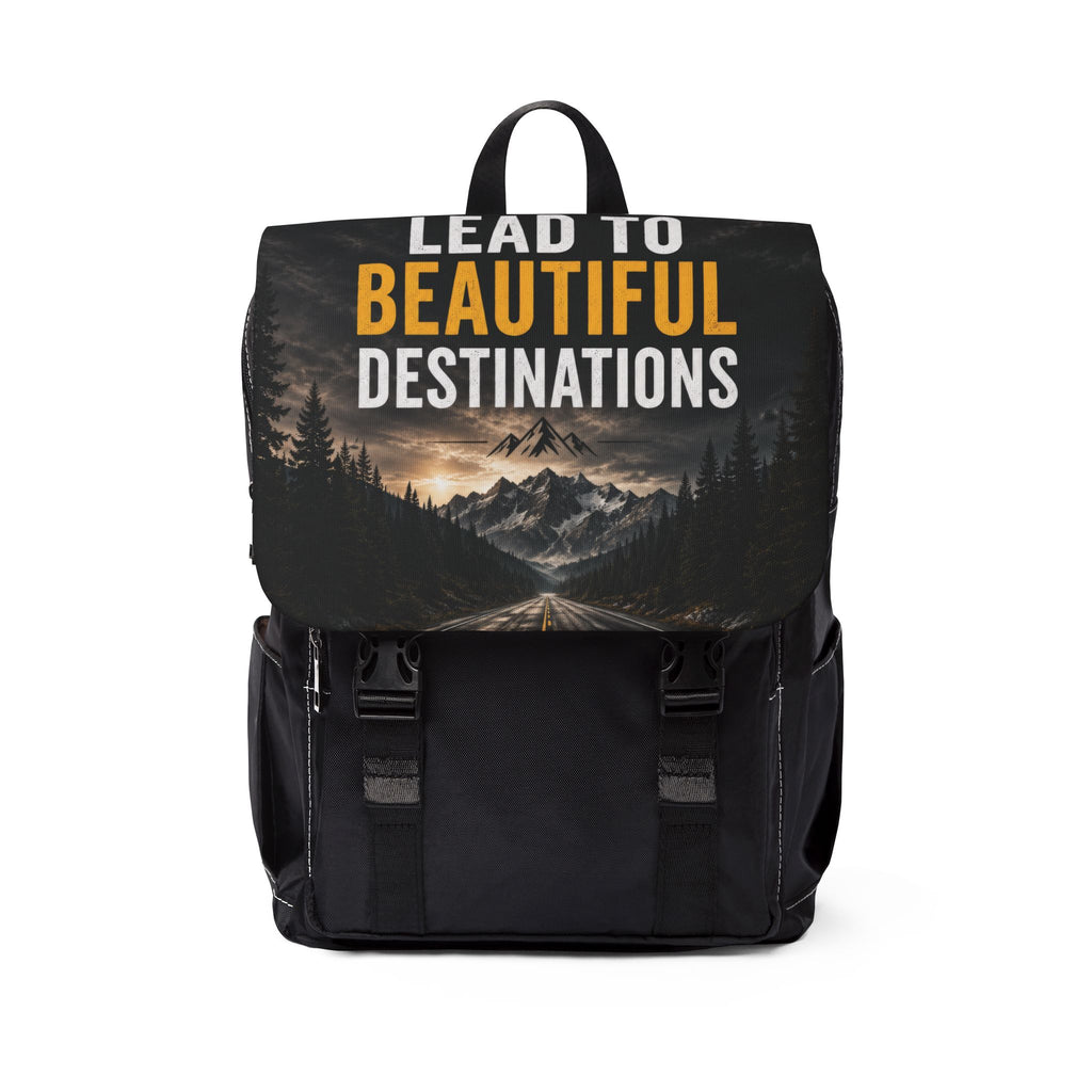 Adventure Backpack – “Lead to Beautiful Destinations” Mountain Travel Daypack