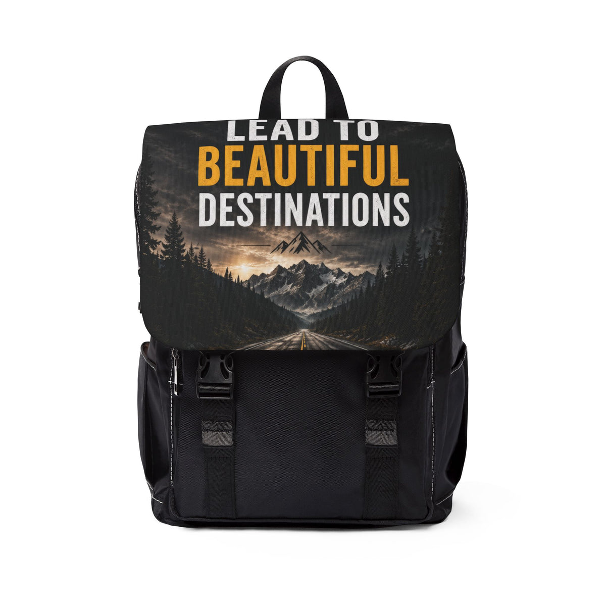 Adventure Backpack – “Lead to Beautiful Destinations” Mountain Travel Daypack
